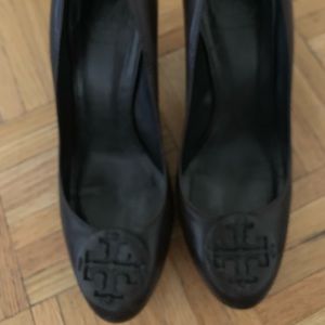 Tory Burch Brown Leather Heels